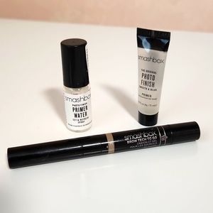 Smashbox bundle Primer Water, Photo Finish Primer, Blonde Brow Pencil/Gel